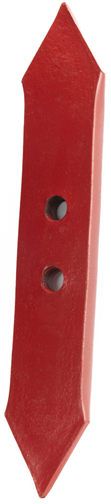 Reversible point adaptable to Kverneland KK303107