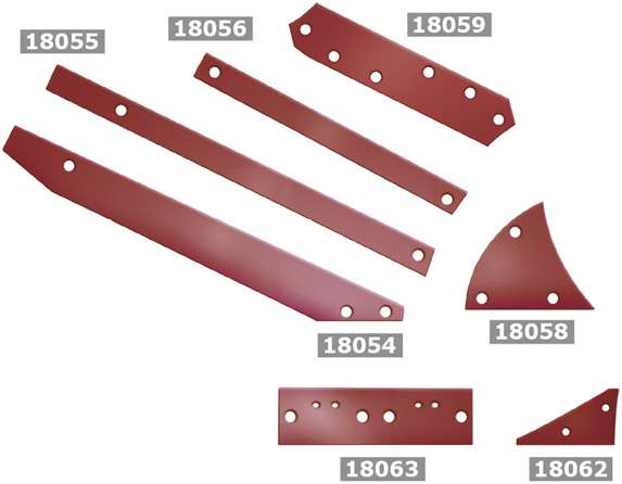 Spare Parts for Ovlac SS-SL Ploughs