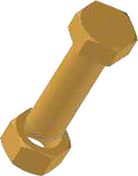 Tine bolt + nut (TB)