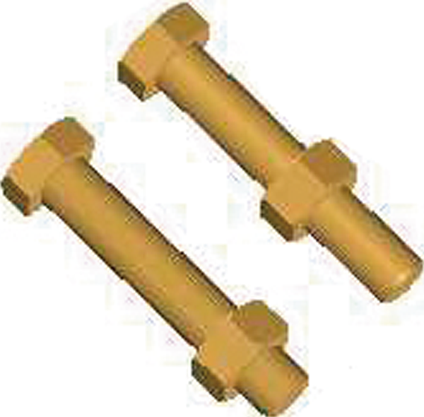 Screw + nut (TS)