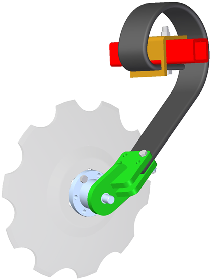 Disc Hangers for high speed harrows