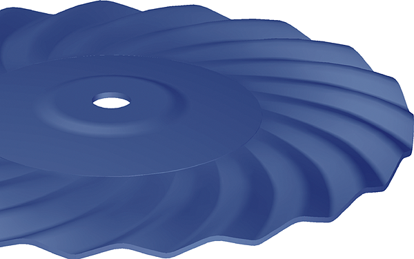 Specialty concave discs